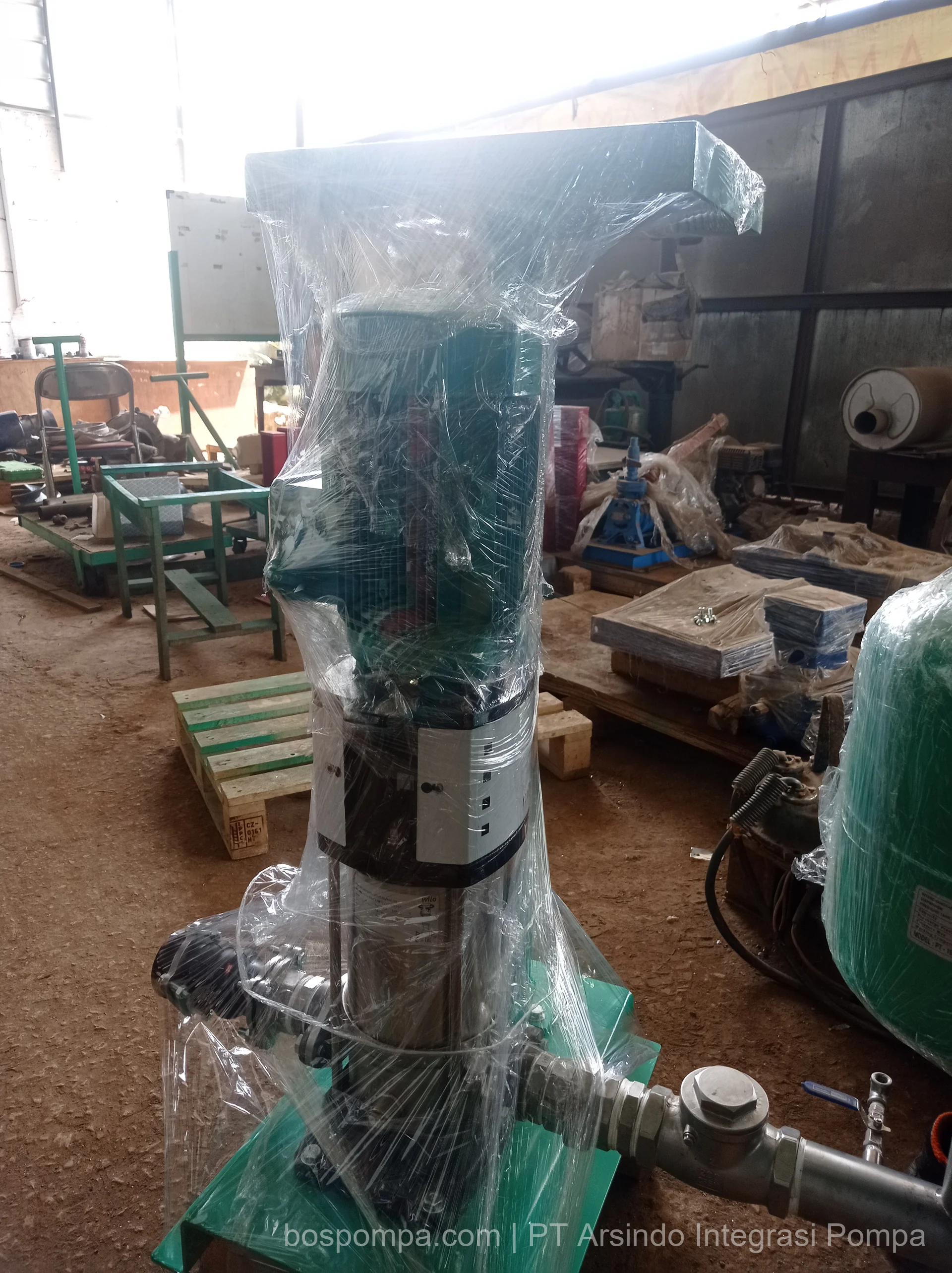 Instalasi booster pump