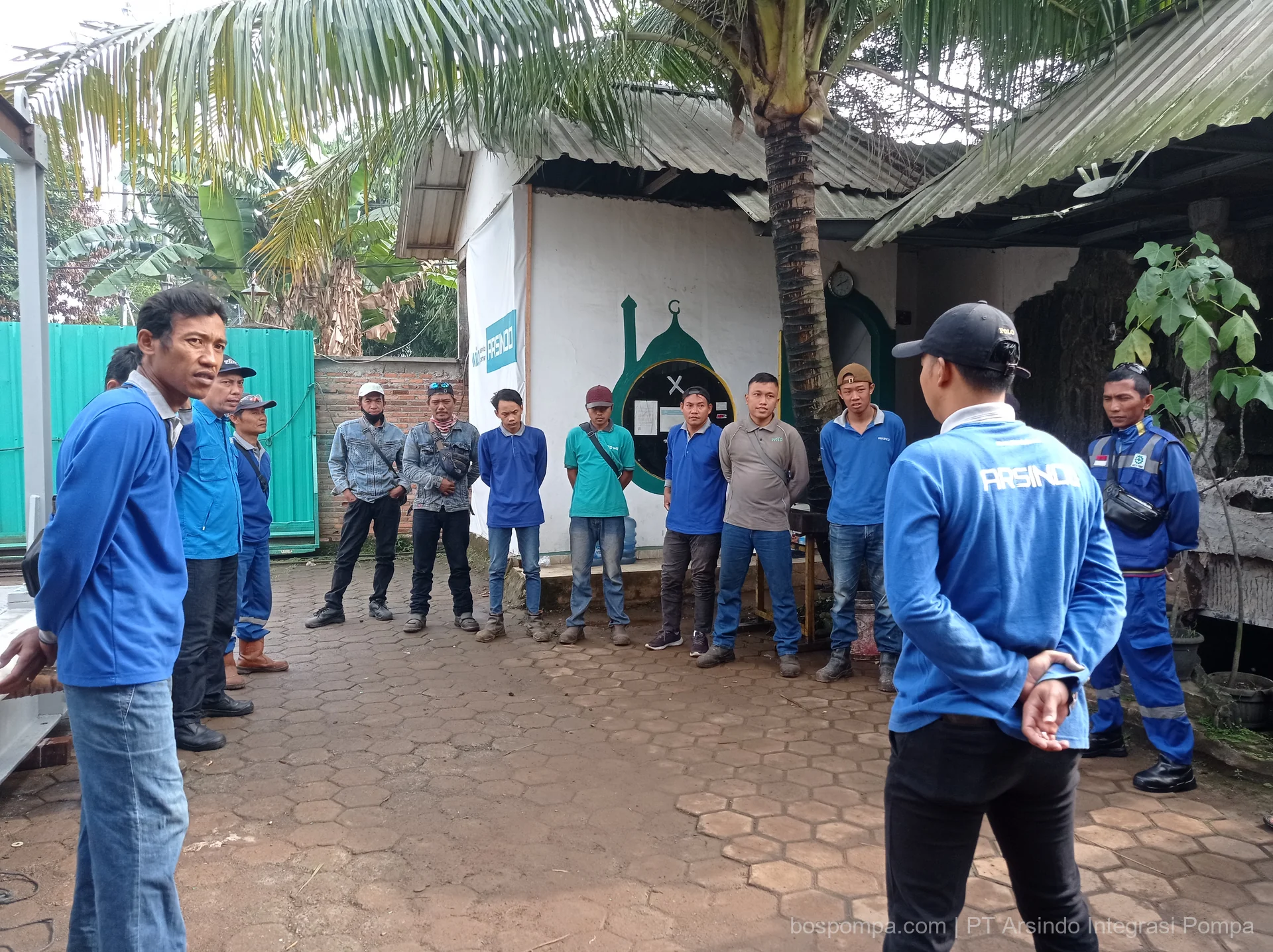 Tim engineering Bos Pompa