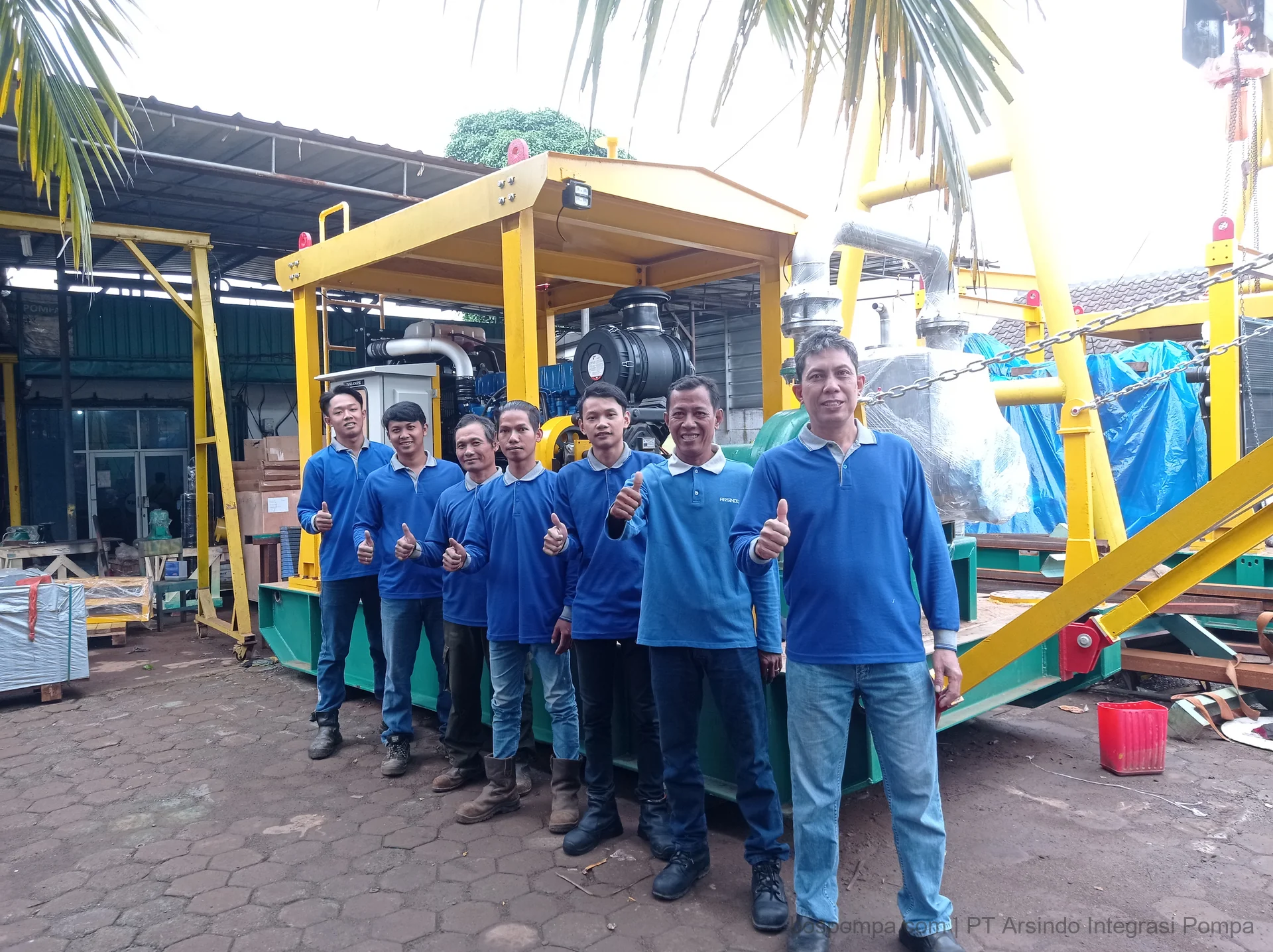 Tim Bos Pompa yang profesional