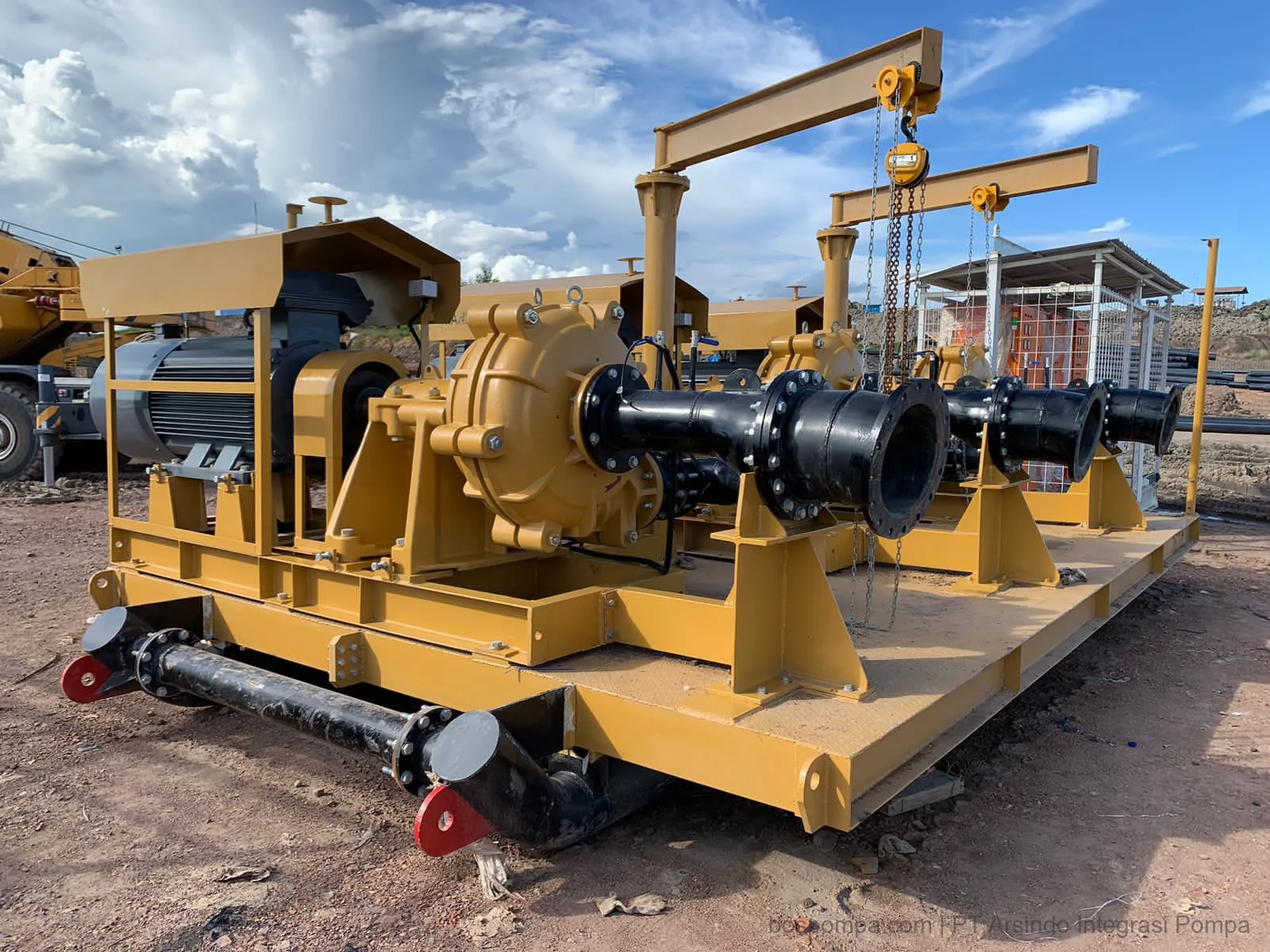 Instalasi pompa di berbagai kondisi