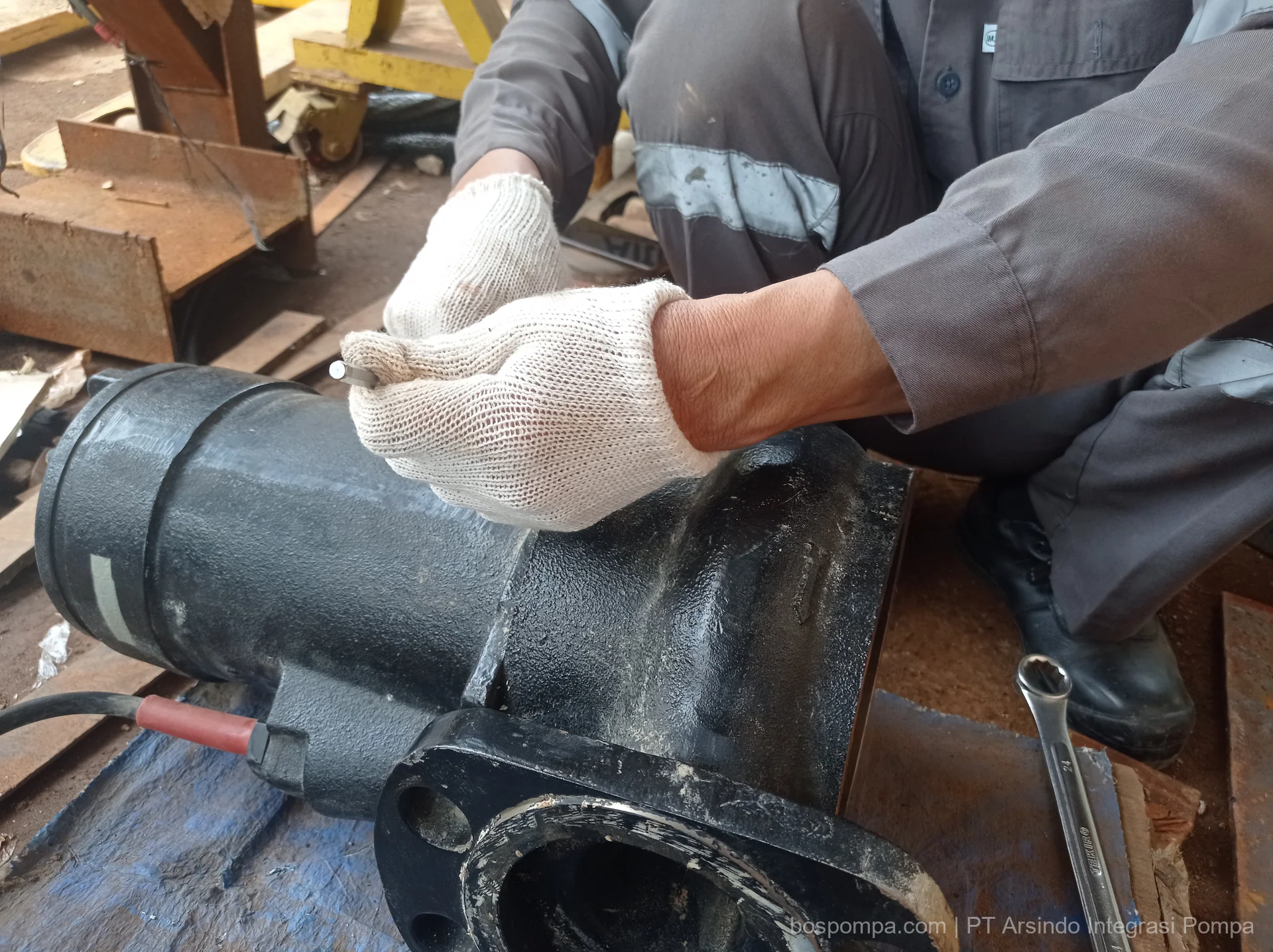 Preventive maintenance pompa berkala