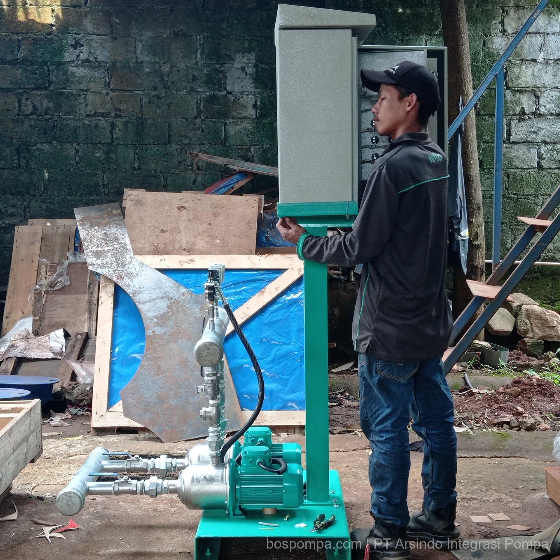 Kemitraan industri pompa