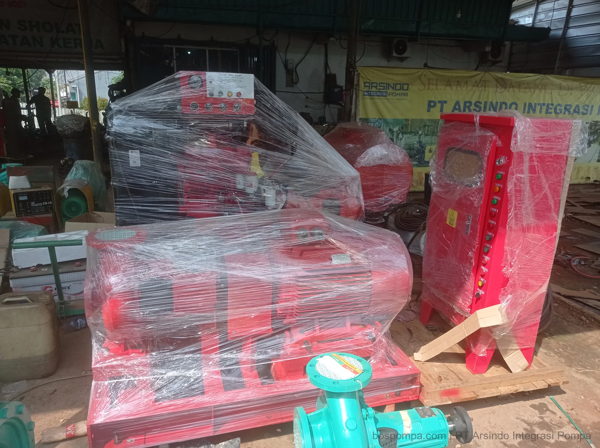 Proyek fire pump Witanabe