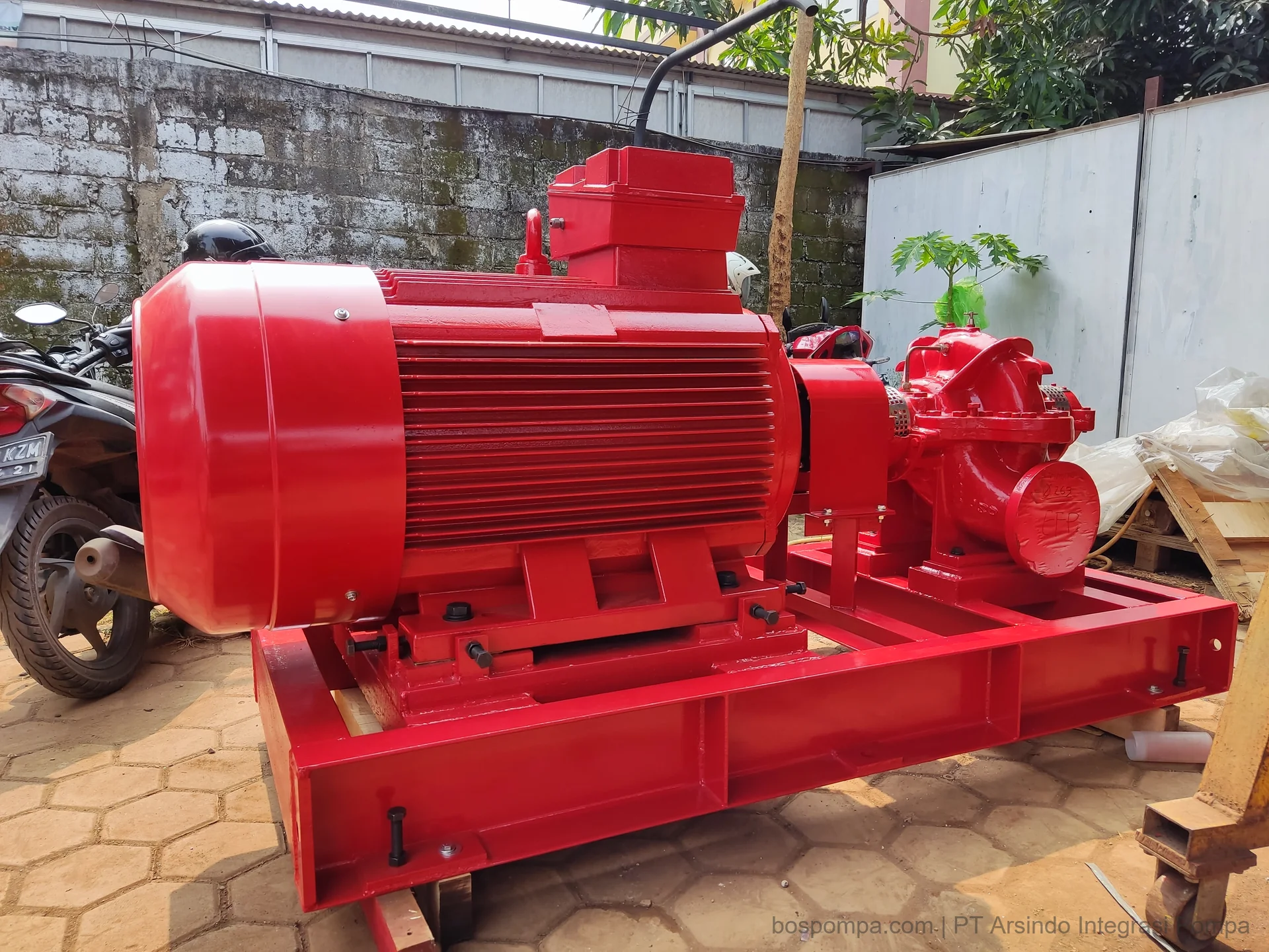 Proyek fire pump